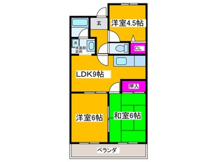 茱萸木壱番館の物件間取画像